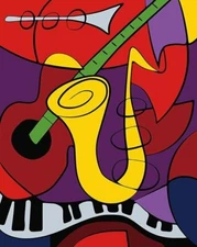 Paint By Numbers Adults kids Pablo Picasso Style DIY Painting Kit 40x50CM Canvas