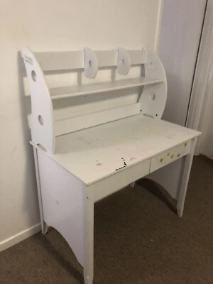Desk White Sold Frame Desks Gumtree Australia Logan Area