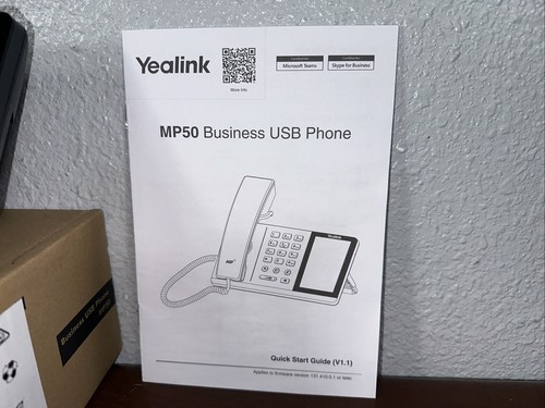 Téléphone professionnel USB Yealink MP50 certifié pour Microsoft Teams Skype - Photo 3/5