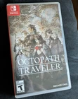 Octopath Traveler Nintendo Switch  game cartridge and case with artwork