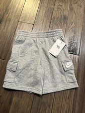 Nike Shorts Kids 4-5 Years Gray New with Tags Elastic Waist