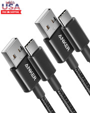 Anker Cable 2 Pack 3Ft , USB a to USB C Cable for Iphone 17 Series,Samsung Gala