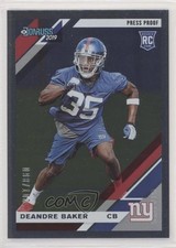 2019 Panini Donruss Rookies Press Proof Silver 98/100 Deandre Baker #264 wq8