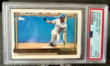 1992 Topps Gold Winner #50 - Ken Griffey Jr 'The Kid' Mariners - PSA 9 MINT