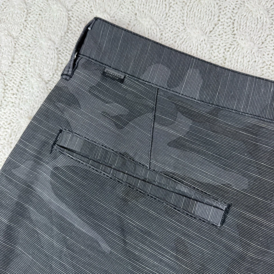 Billabong Chino Shorts Men 33 Gray 3D Camo Crossfire Submersibles Comfort Strech - Image 4 of 4