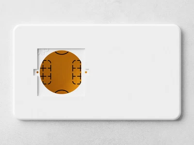 INGEGNOTECH Placca Shelly Wall Display X2 adattatore scatola a muro Pannello di Controllo