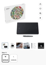Wacom PTH660 Intuos Pro Medium Creative Pen Touch Tablet