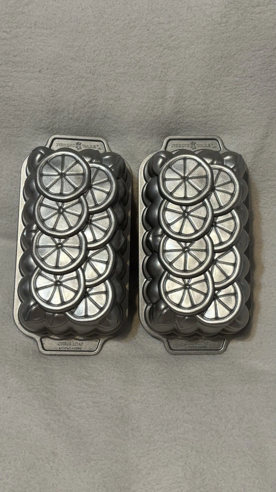 Williams-Sonoma Nordic Ware Aluminum Non-Stick Citrus Blossom Loaf Pan