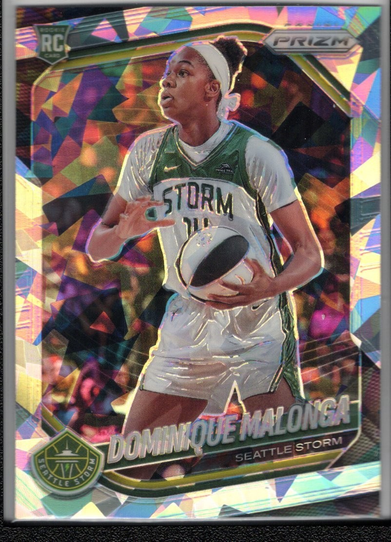 2025 Panini Prizm WNBA - Dominique Malonga #116 Ice Prizm (RC)