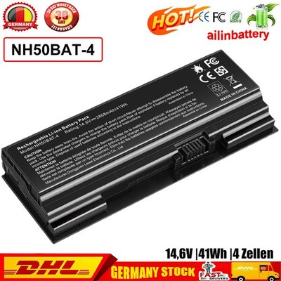  NH50BAT-4 Battery Akku für Clevo NH50RA NH55RCQ NH58RH NH58RA NH58RC Batterie
