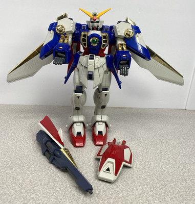 Gundam Deluxe Transforming Wing Gundam Mobile Suit to Bird 12'' Anime Vtg 2000