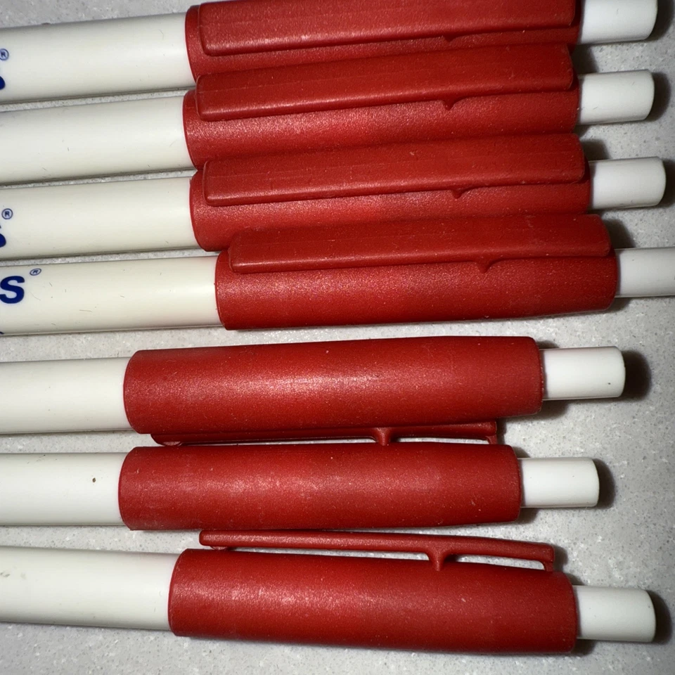 Bolígrafos publicitarios vintage American Airlines tinta muerta Foto 4 de 4