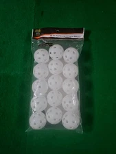 Club Champ Plastic Practice Golf Balls / 15 In Pack / New