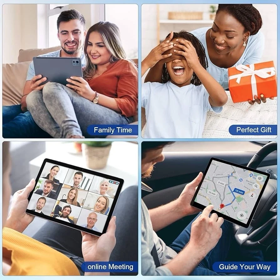 ZDK T30B | Tablet 10,1 Zoll | Octa-Core 6GB RAM+128GB ROM | Android 12  - Bild 3 von 4