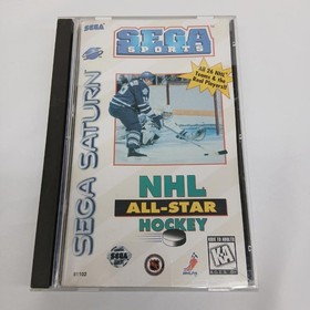 NHL ALL-STAR HOCKEY overseas version Sega Saturn software #7a95bd