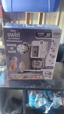 Ninja CREAMi Scoop & Swirl Ice Cream and Soft Serve Maker, Open Box 