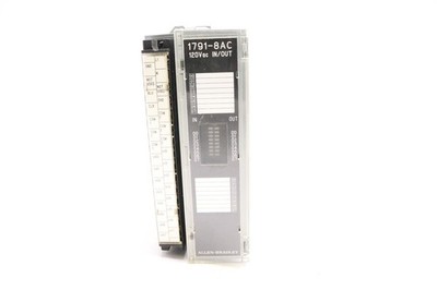 ALLEN BRADLEY I/O MODULE 1791-8AC/B