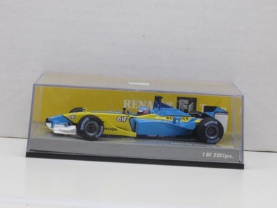 Renault F1 Team Launch V. Nr.15 Button Vitrine Minichamps 400020085 1:43 limited
