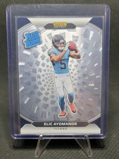 Elic Ayomanor 2025 Panini Instant Rated Rookie Silver Holoflex #'d /99 RRH-7