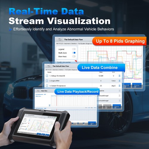 2026 XTOOL D7S V2.0 FCA AutoAuth ECU Coding OBD2 Scanner Full System Diagnostic