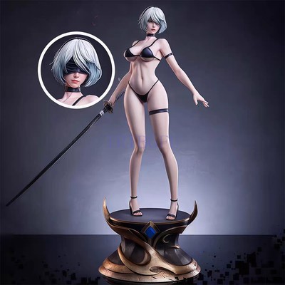 Figur Nier Automata Bikini Sexy YoRHa Type No2 Collection Android 55cm 2 Kopf