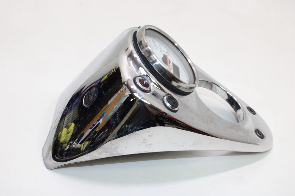 2003 年 HONDA SHADOW ACE 750 VT750CD 豪华原始设备制造商 GAUGES METER SPEEDO TACH — 第 3/4 张图片