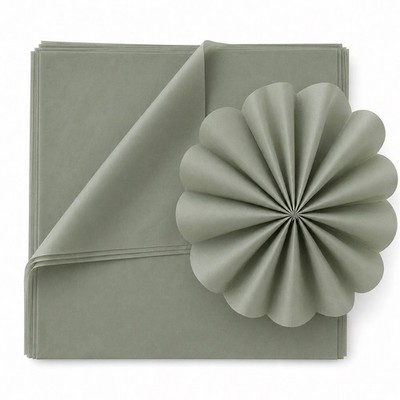 Seidenpapier Bastelpapier Packseide 480 Blatt 50cm 15g grau DIY Tissue Paper