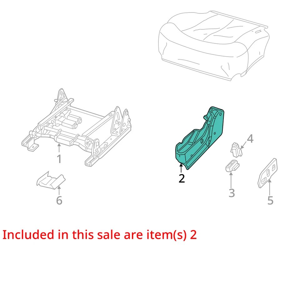 FITS 2000 CHEVROLET GMC SUBURBAN 1500 TAHOE COVER 12478630 - NEW OEM 12478630 - Image 3 of 4