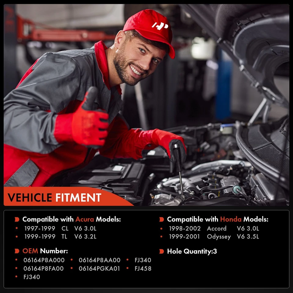 Inyectores de combustible 6 piezas para Honda Accord 1998 1999-2002 Odyssey 1999-2001 Acura CL Foto 2 de 4