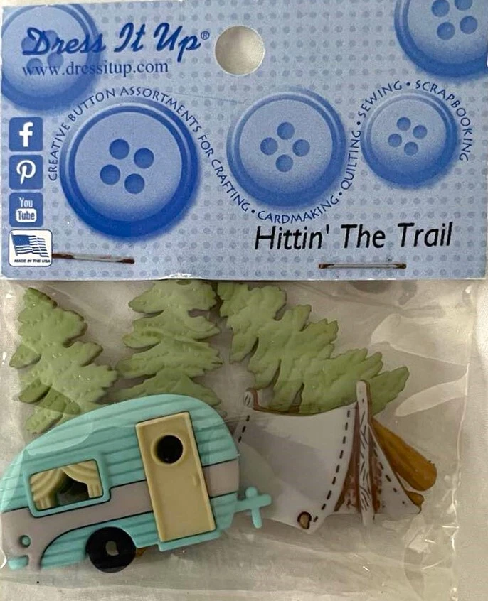 Dress It Up Buttons! - SEASIDE BEACH SUMMER FOOD TREATS ZOO JUNGLE  *55 options* - Image 4 of 4