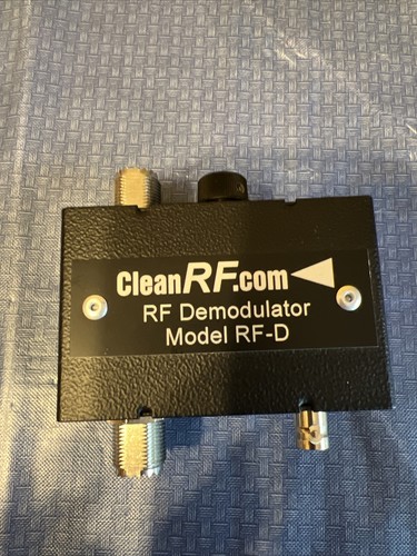 CleanRF.com Demodulator RF MODEL RF-D - Zdjęcie 6 z 12