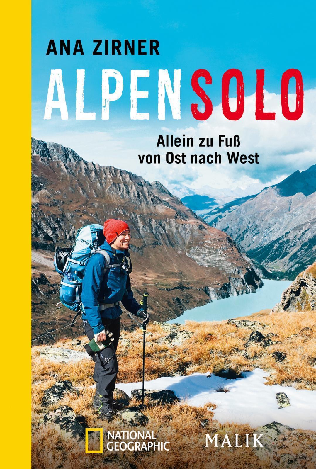 Thumbnail - Alpensolo Allein Zu Fuß Von Ost Nach West Ana Zirner Taschenbuch 272