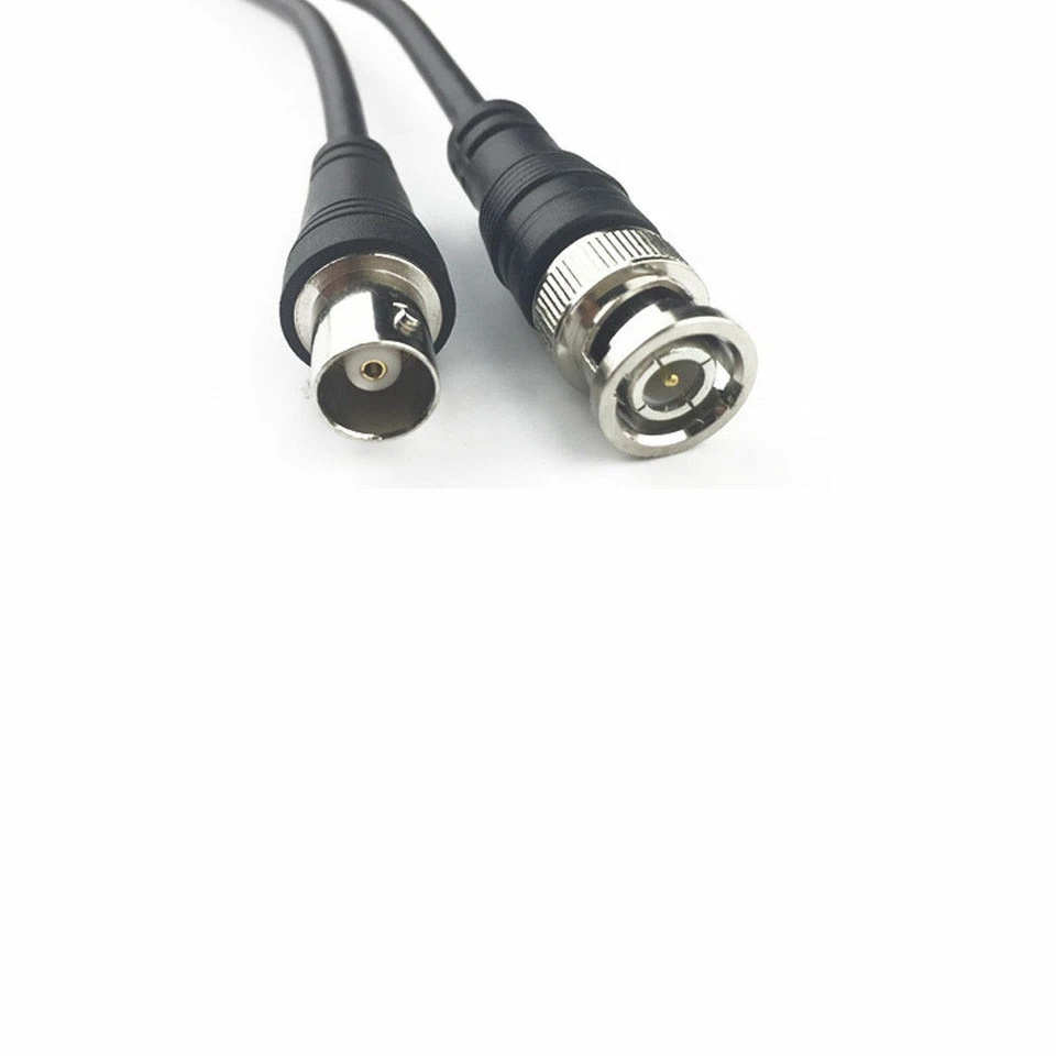 BNC Male to Female Cable Extension Coaxial Line CCTV Audio Video Cable Cord - Image 3 of 4