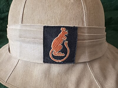 WW2 8th Army Desert Rats Tropical Hat. | eBay UK