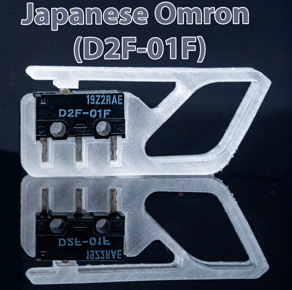 Omron Mikroschalter D2F-01F Japanese Gaming Maus Mouse Micro Switch Microswitch