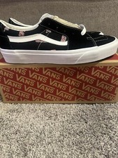 Vans Sk8 low Women’s Misprint Black/White Sneakers Size 7.5