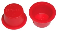 Tapered Red Cap Plug T7.5X 0.614" #20 (Package 50ea) CP-695