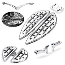 For Harley Touring FLHX FLTRXS Floorboards footboards pegs Dyna FLD FLS2012-2016