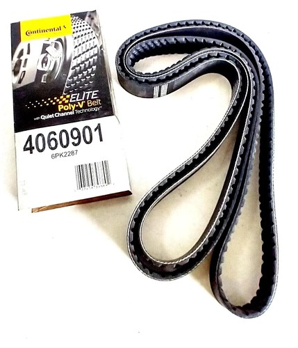 NEW Serpentine Belt Poly-V The Quiet Belt Gatorback CONTINENTAL ELITE 4060901 - Foto 6 di 6
