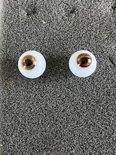 Blue/Brown Glass Eyes 10/14/18/19 mm Toys Dolls Eyes For Toy DIY Doll Toy