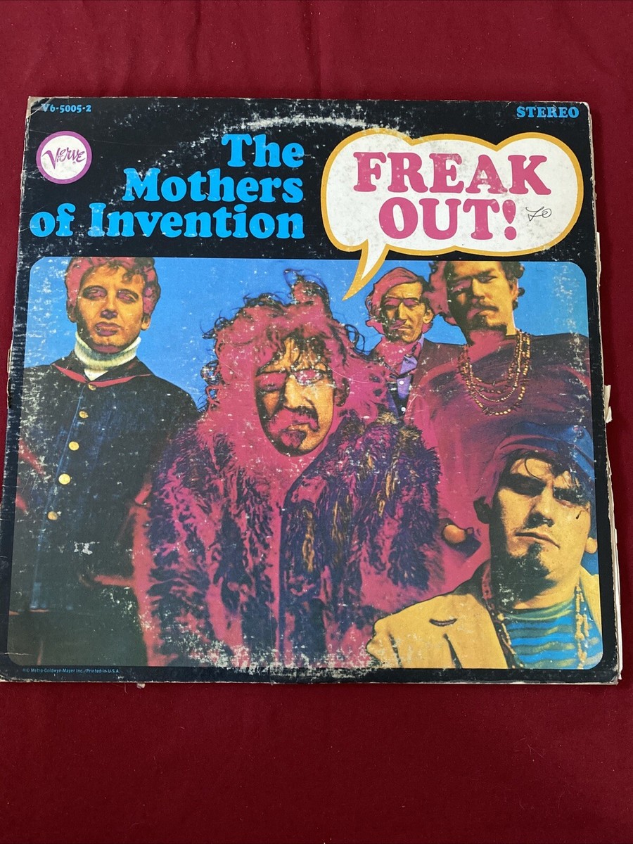 The MOTHERS of INVENTION - Freak Out! 2LP 1966 Verve V6-5005