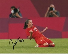 Team Canada Jessie Fleming Autographed Signed 8x10 Photo COA #1