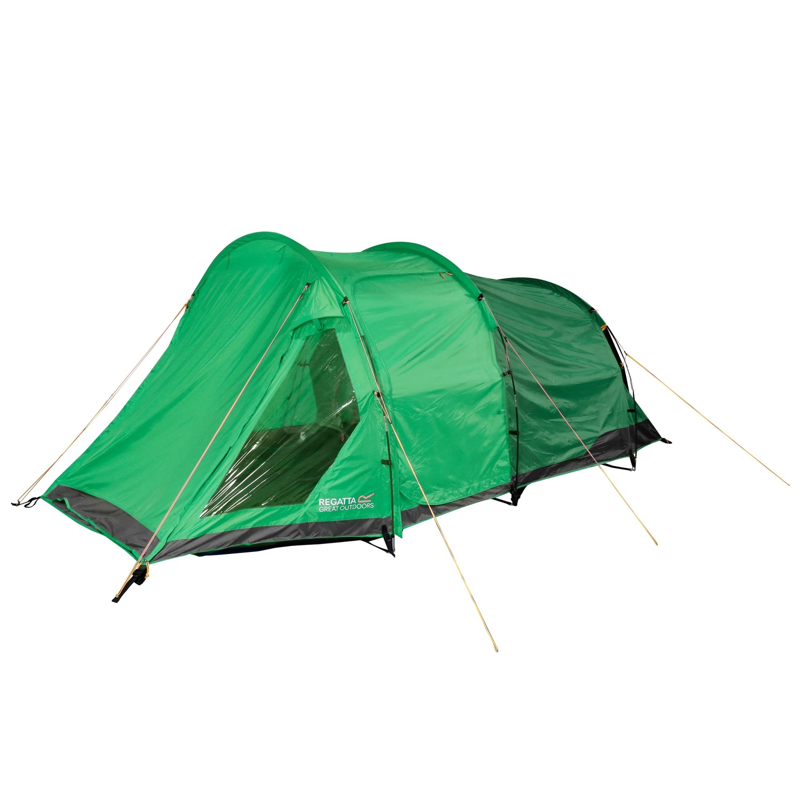 Regatta Outdoor Vester 4 Man Tunnel Waterproof Camping Tent - Extreme Green - Image 2