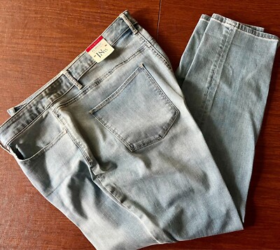 Talbots Womens Plus Size 18W Slim Ankle Jeans NWT Distressed Pocket  Stretch