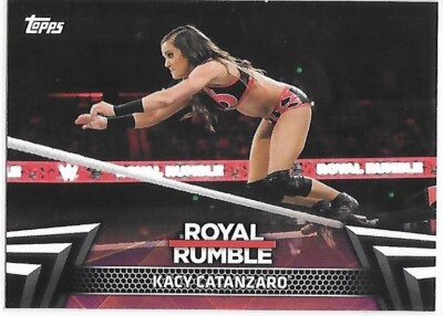 2019 Topps Wresting WWE Women's Division Women's Royal Rumble Kacy Catanzaro