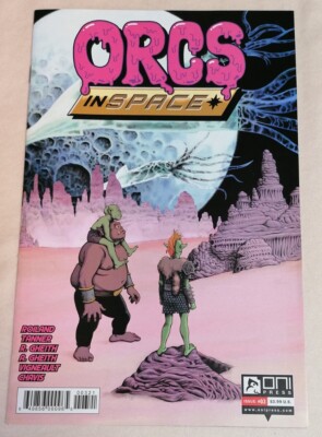COMIC - Orcs In Space Issue #3 Roiland Tanner 1st Print 2021 VG Oni Press