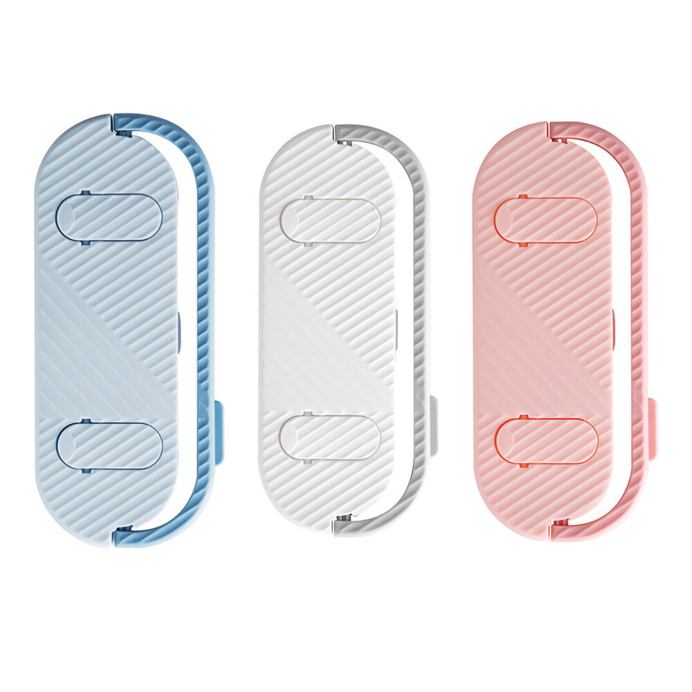 APL Scaffale da bagno 3 pezzi da parete porta pantofole ciabatte