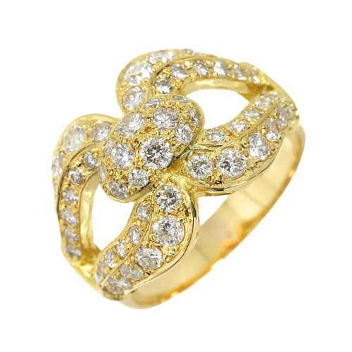 Diamond 1.21ct Ring 18K YG Yellow Gold 750 5.75-6(US) 90226603