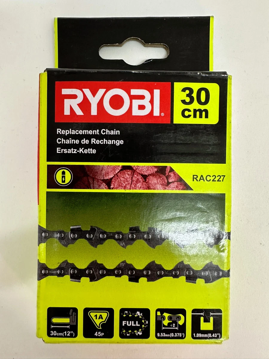 Ryobi RAC227 30cm Chainsaw Chain To Fit OCS1830 Brand New