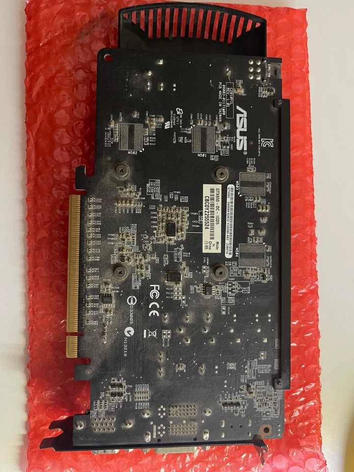 ASUS NVIDIA GeForce GTX 650 (GTX650-E-1GD5) 1 GB / 1 GB (max) GDDR5 SDRAM PCI... - Image 2 of 4